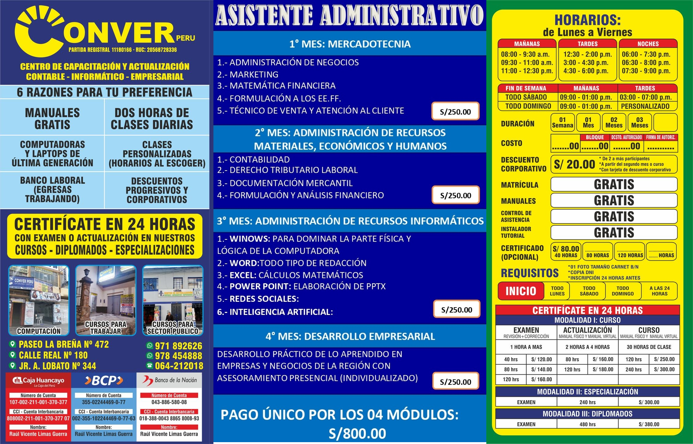 Asistente Administrativo