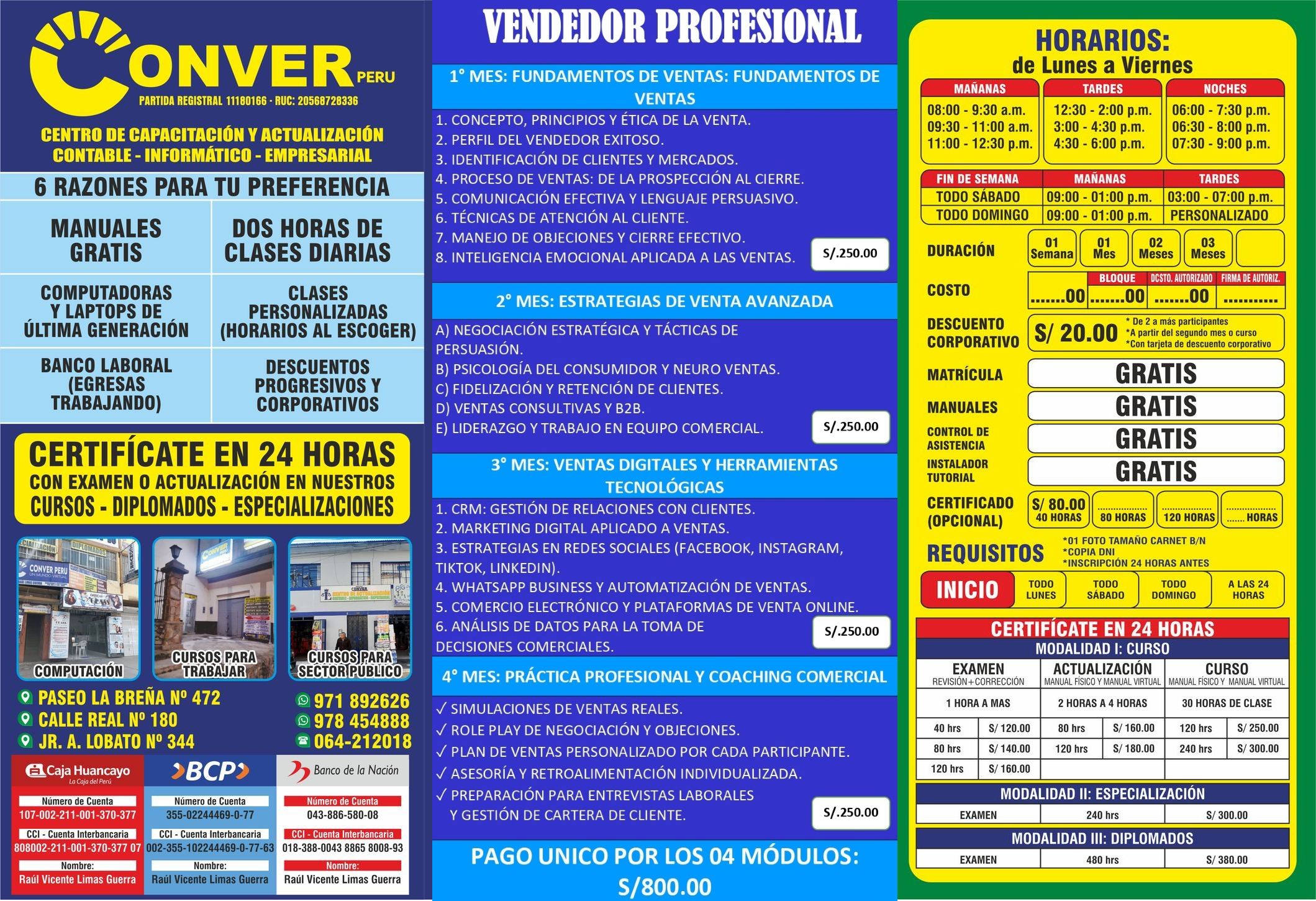 Vendedor Profesional